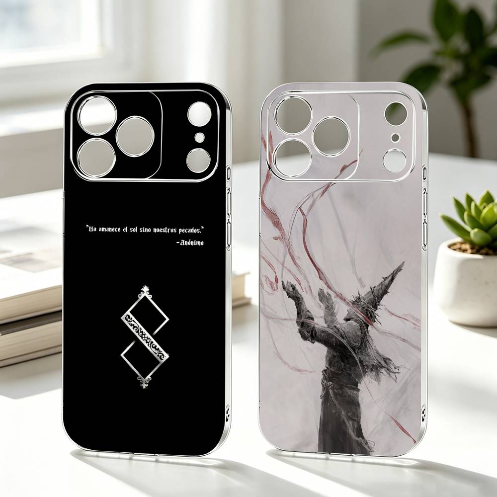 B-Blasphemous The -PPenitent One Game Phone Case Transparent Silicone Soft For iPhone 17 16 15 14 13 12 11 Mini Pro Max Plus