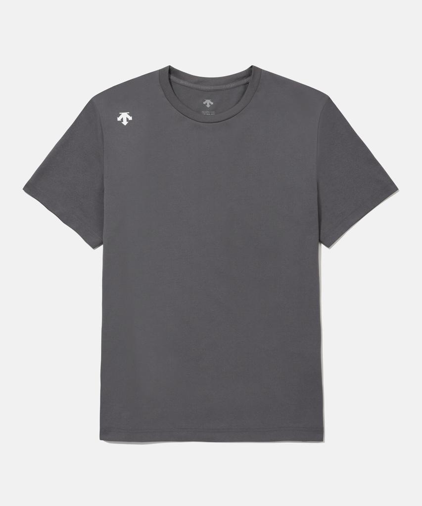 DESCENTE Tough Short Sleeve T-Shirt Charcoal Gray Sr323Uts71 (C Type)