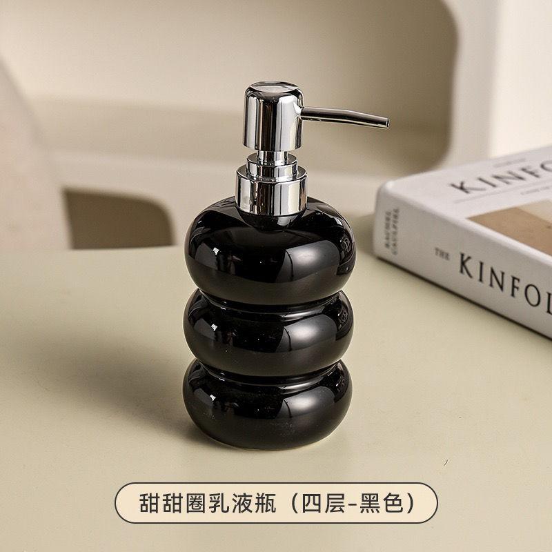 

Керамическая бутылка для дезинфицирующего средства для рук, бутылка для сбора косметического шампуня, бутылка для мыла для дома и отеля, аксессуары для ванной комнаты