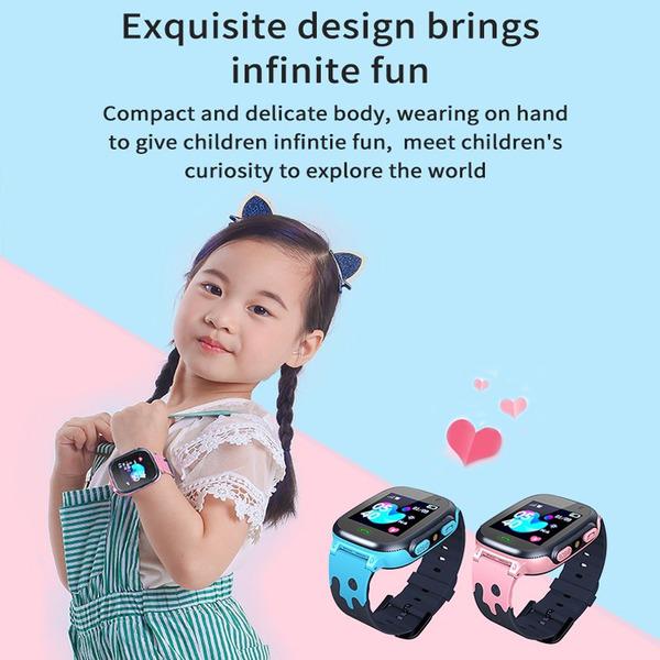 Children's Smart Watch SOS Phone Watch Smartwatch For Kids With Sim Card Photo Waterproof IP67 Kids Gift For IOS Android