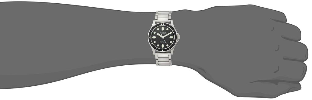 Skagen FISK SKW6666 Men's Watch, Officially Imported, Silver