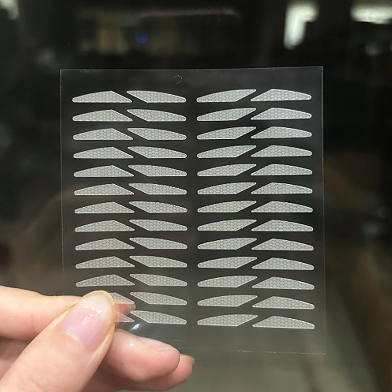 1 Blatt Unsichtbares Doppellidband Transparent Selbstklebend Natürlich Große Augen Lift Nicht Markierend Netzspitze Augenaufkleber Augen