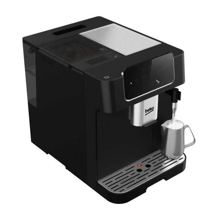 Machine à café avec broyeur - BEKO - CEG7302B - 1350 W - 19 bars - Noir