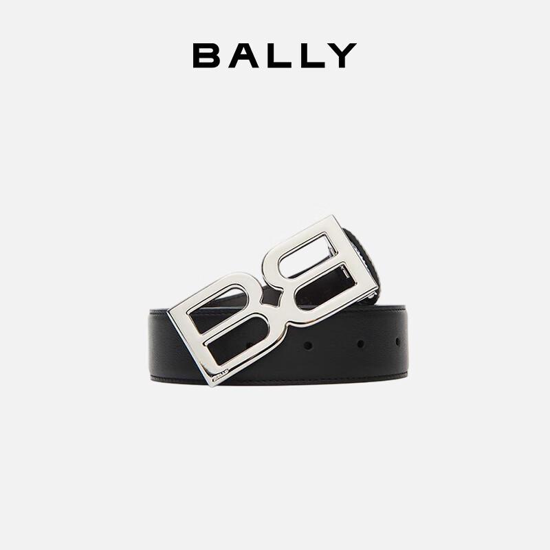BALLY Men's Fashion Reversible Leather Belt