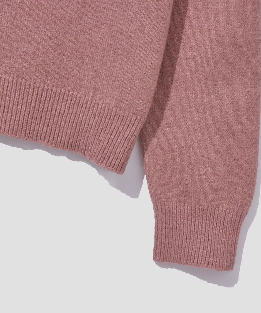AGOD Essential Crop Knit [Dusty Pink]