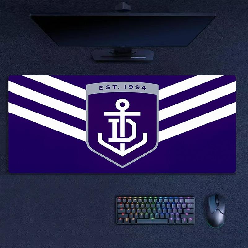 Fremantle Football Club Print Cushion Non-slip Laptop Tablet Big Mousepad XXL Mat Mini PC Playmat With Lock edge