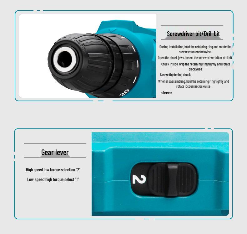 Makita DF0300 Multi-Function Electric Drill: Impact Pistol & Screwdriver