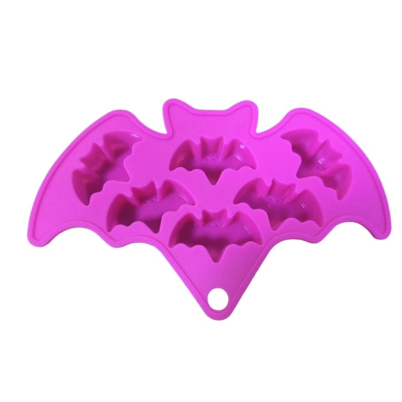 

Silicone Cake Molds Ice Tray Bat Shape Silicone Soap Molds Perfect for Creative Baking and Freezing Fun in Various Shape 1