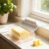 Built-in Cutter Butter Dish With Lid Butter Container  Kitchen Storage Container