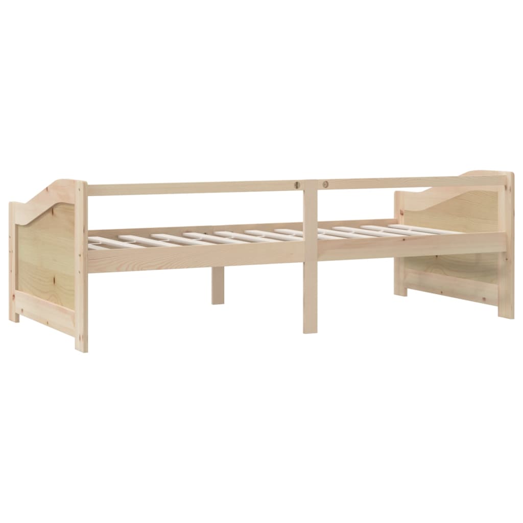 Vidaxl Divano/Letto a 3 Posti, Legno Massiccio di Pino, 90 X 200 Cm