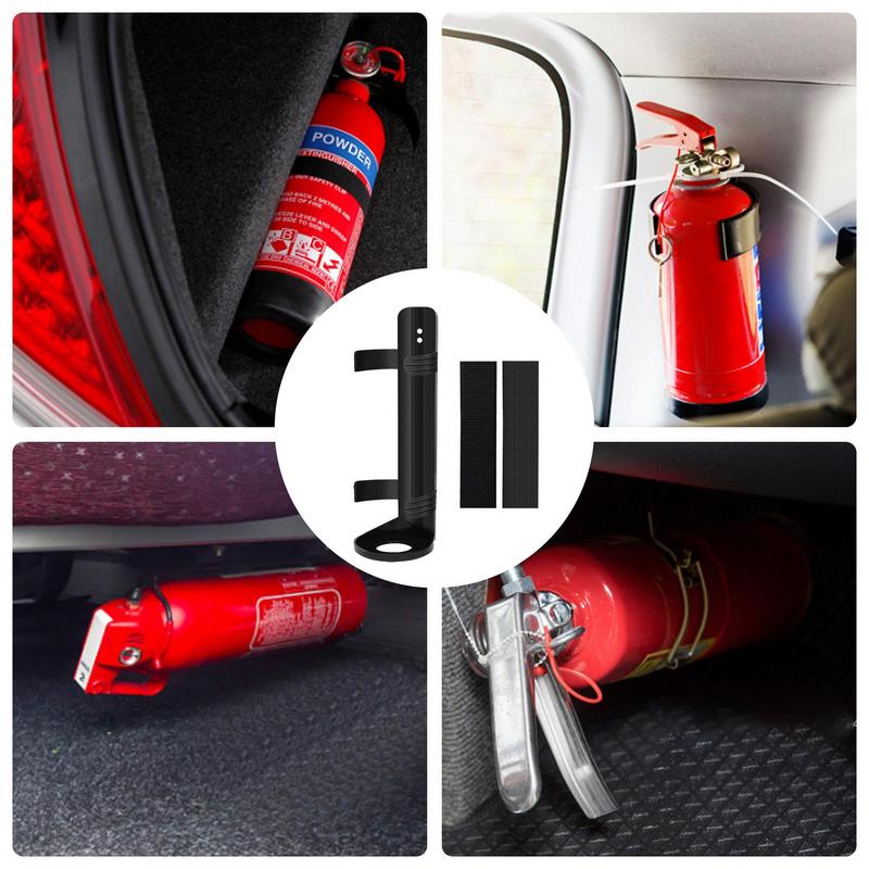 1pcs Car Trunk Fire Extinguisher Bracket auto Extinguisher Organizer Elastic Fixing Belt for Car Boat Truck Mount Storage Tapes