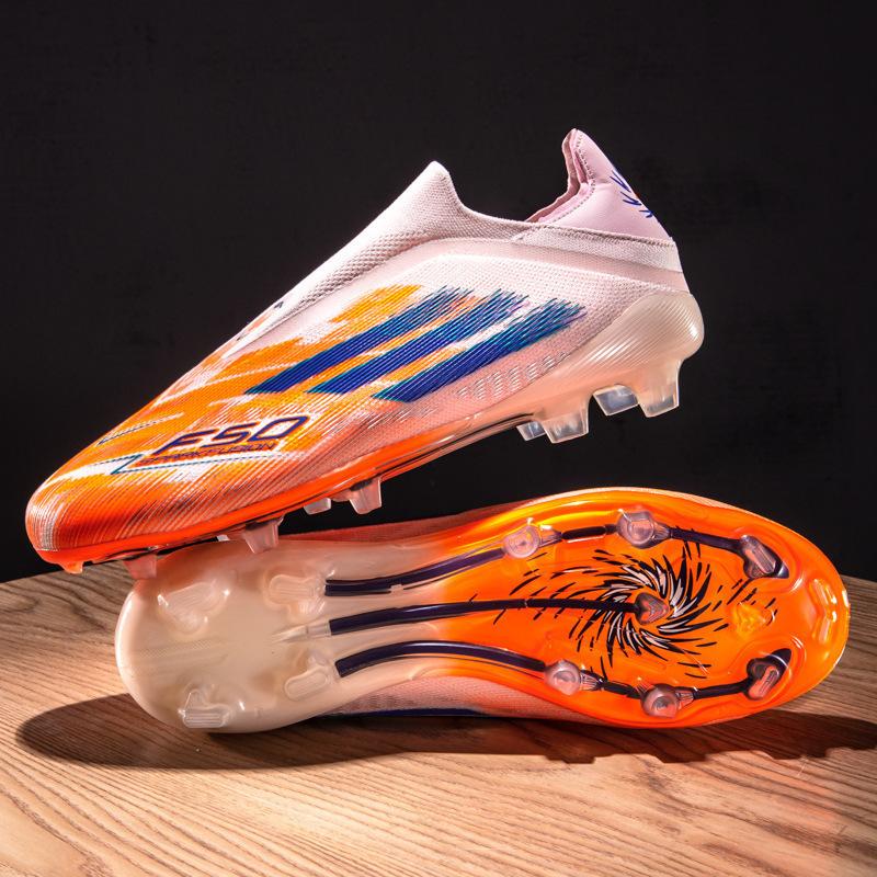 Fußballschuhe Jugend Low-Top Nahtlos Fly-Woven Fußballschuhe Schüler Stollen Herren und Damen Trainings-Sportschuhe