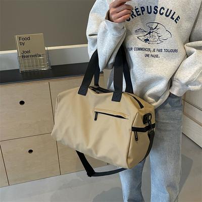Crossbody Sports Fitness Bag Women's Lightweight and Simple Yoga Packaging Clothes Hand Luggage Storage Bag Maternity Bag