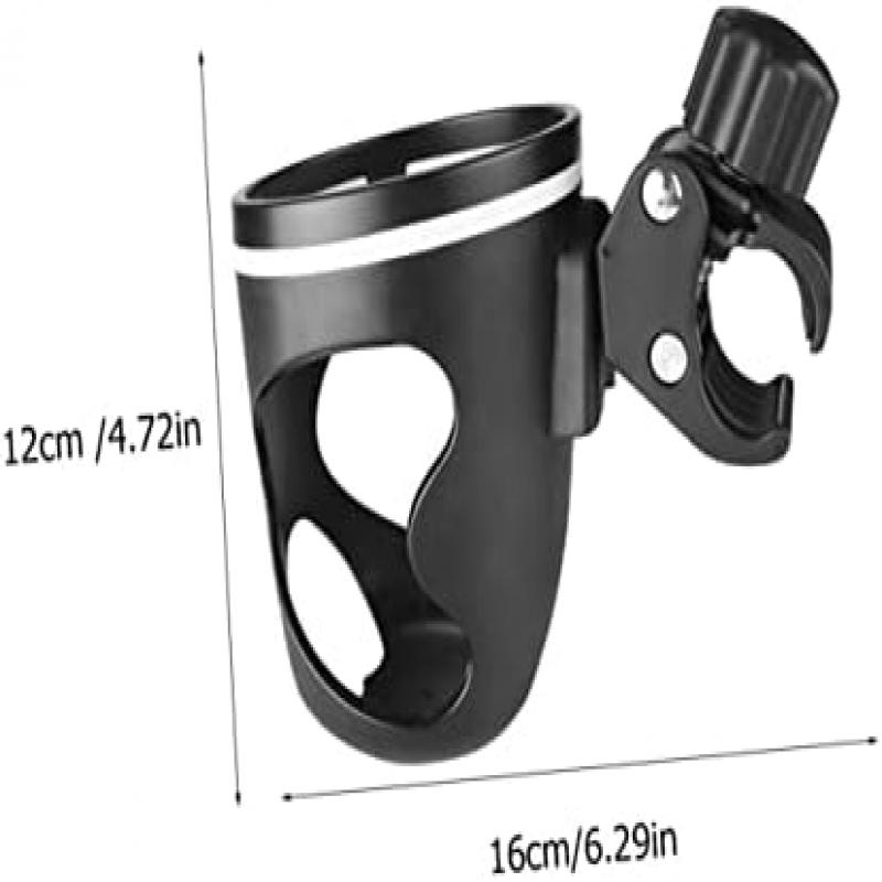 2 Pack Stroller Cup Holder, Non-Slip Durable Drink Holder, Easy to Install Buggy Accessories for On-the-Go