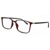 Full Rim Rectangle Red Smartbuy Collection Taegan 2222 C6 Fashion Unisex Eyeglasses