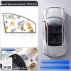 Magnetic Car Sun Shade Curtain for Baby - Side Window Sun Block & Privacy Protection