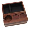 4 In 1 Wooden Coffee Knock Box Wood Coffee Grounds Container Box for Kitchen Canteen Western