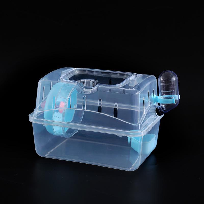 Luxury Portable Small Hamster Castle with Stairs - Golden Bear Paradise