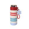 Portable Stainless Steel Thermos Mug Elegant Water Cup Dust Proof Thermos Cup  Student