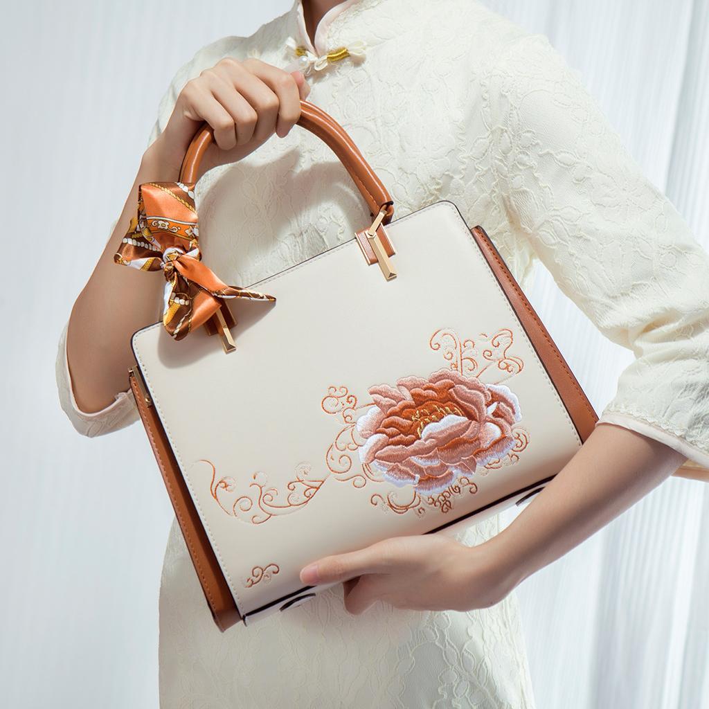 Mother's Day gift women's handbag, middle-aged ladies' tote bag, high-end mom bag, premium gift bag, crossbody bag