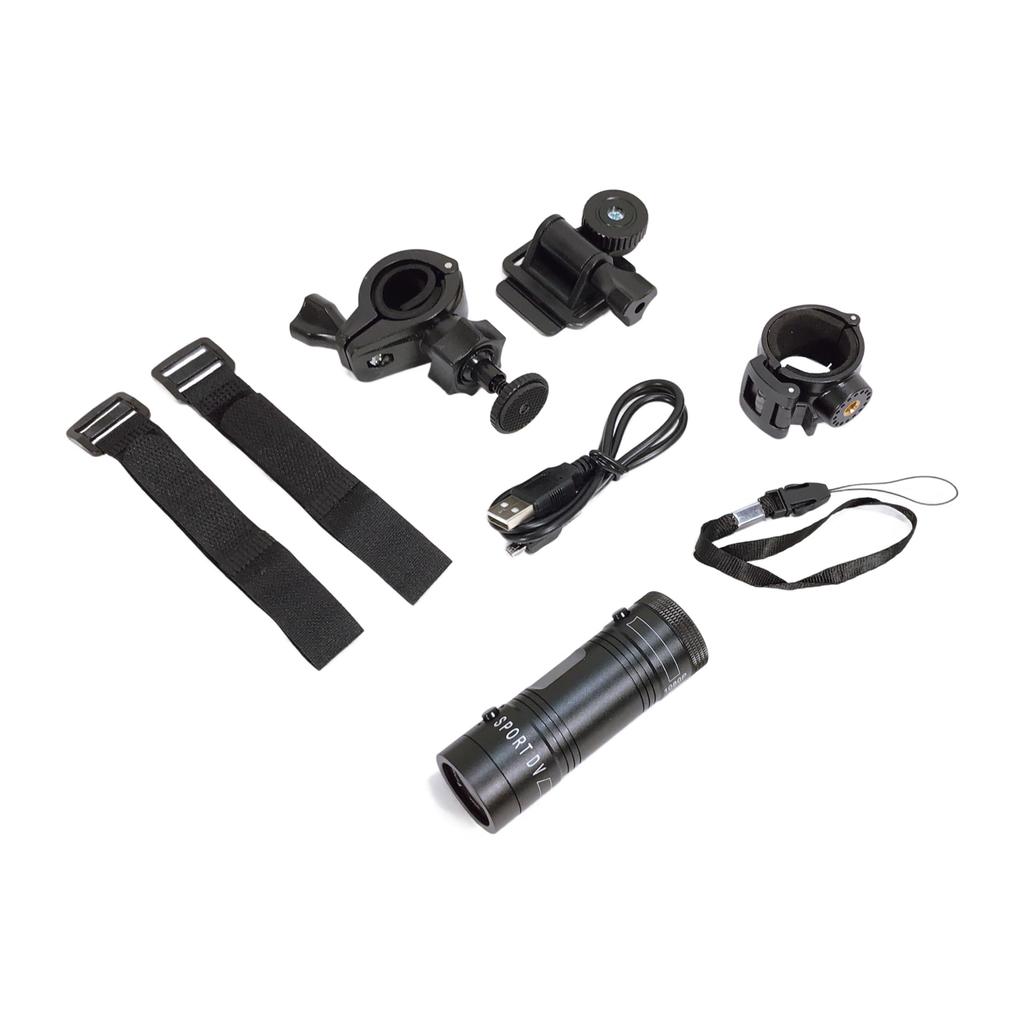 ChaosAirsoft Mini Action Full Gun Video Recording MINI-F9 Camera, HD, Bullet-Shaped Camera, Water-Resistant,