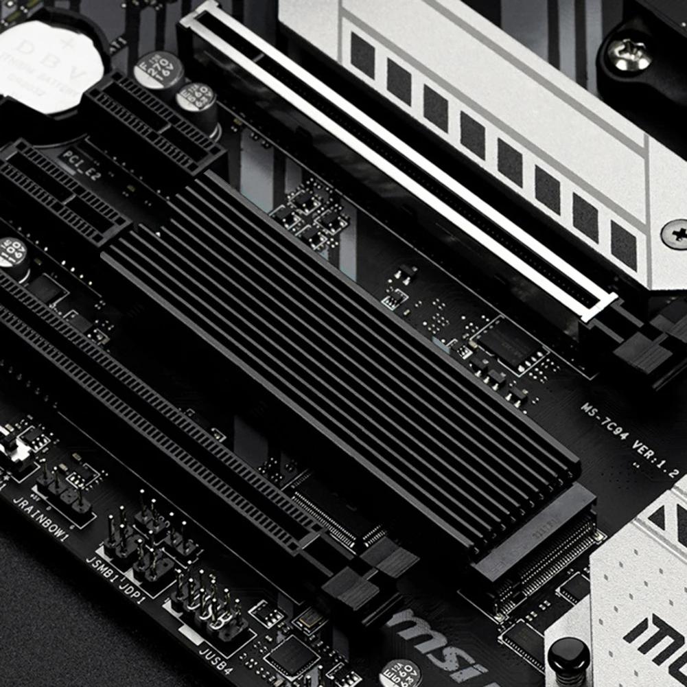 

Heat Cooler Radiator with Thermal Pad M.2 NVMe Heat Cooler Aluminum Alloy Heat-resistance Computer Accessories for M.2 2280 spain