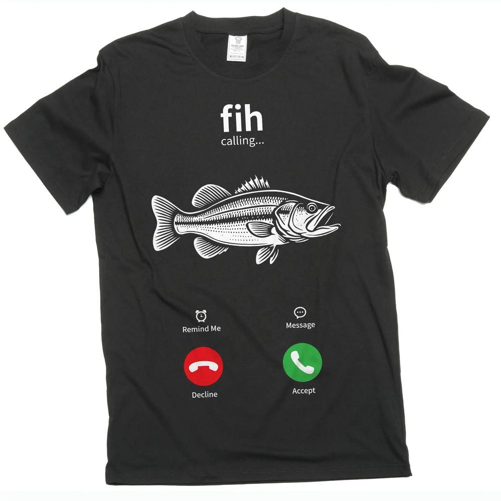 

Men s Fih Meme T-shirt Fishing Funny Joke Tee Shirt Humor Humorous Gifts Tee 4XL