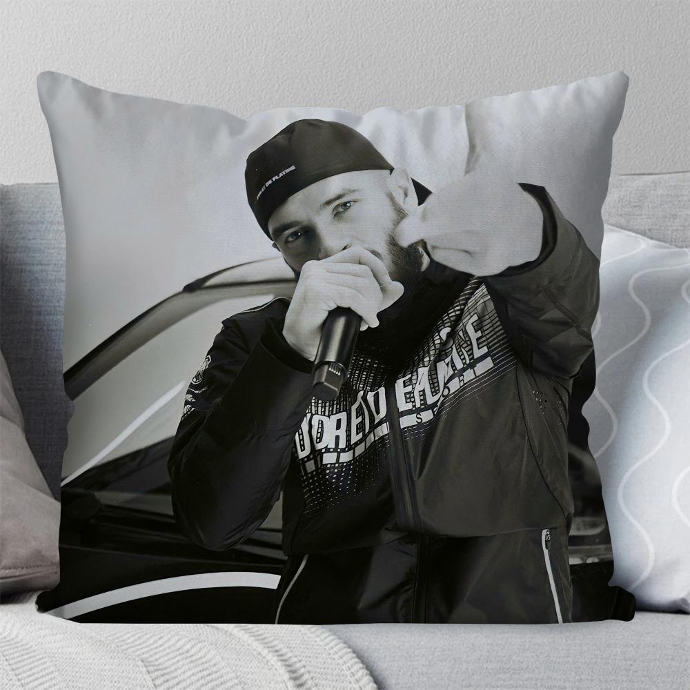 Hot Rapper Jul Mise A Jour Pillow Case Square Pillow Bedroom Sofa Leisure Comfort Cushion Car Living Room Home Decoration 40X40