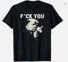 Trump Middle Finger 2026 Meme Funny Trump Flipping Unisex T-Shirt