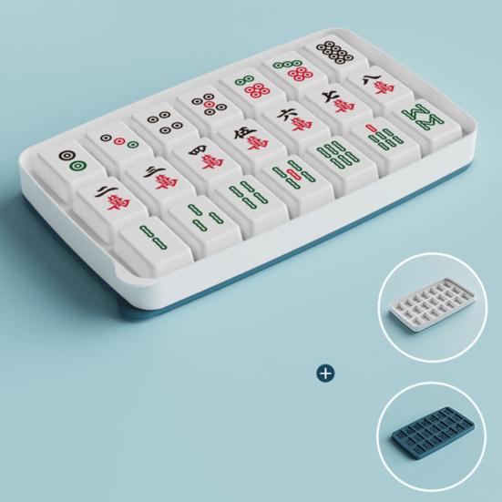 DIY Bez zápachu Kreativní Formička na led odolná nízkým teplotám Forma na mahjong na ledovou kouli