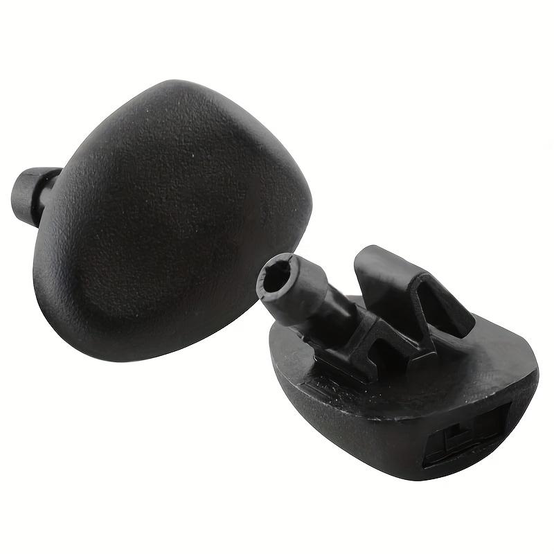 2pcs for Peugeot Windshield Wiper Nozzle Replacement, ABS Plastic Spray Accessories for 206 407 6438Z1 6438CA 643871 Models