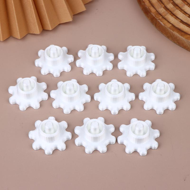 New 10PCS Orange Glass Glue Caps - Durable Plastic Sealing Caps For Standard Glue Bottles, Portable Decoration Tools