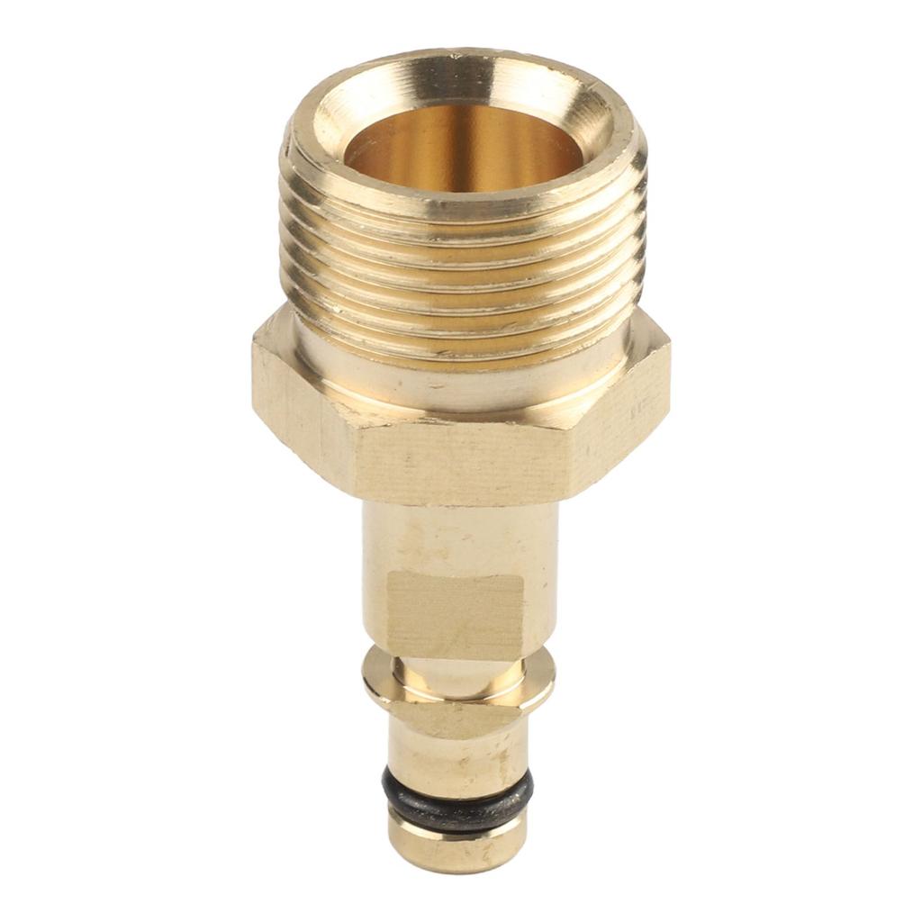 Quick Connect For Pressure Washer Cleaning Tool High Pressure Connector Pressure Washer Adapter Easy Tool-Free Attachment