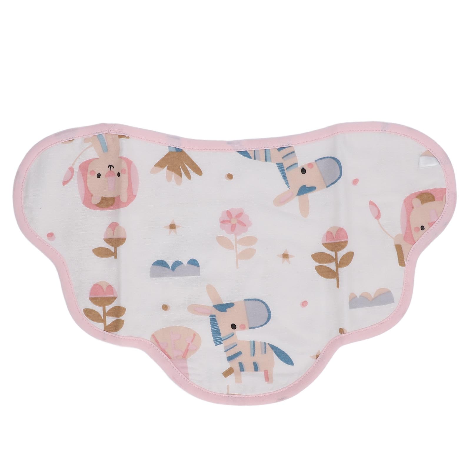 

Baby Drool Bib Breathable Soft Cotton Drooling Bib Cotton Sweat Absorbent Burp Rag for Babies Type