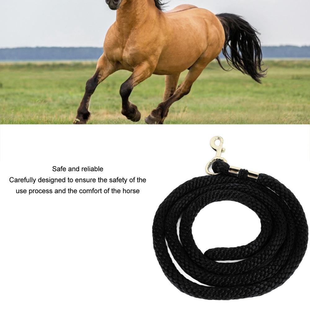 High Tensile Horse Training Rope Heavy Duty Horse Web Lunge Line Horse Lunge Rope Competition