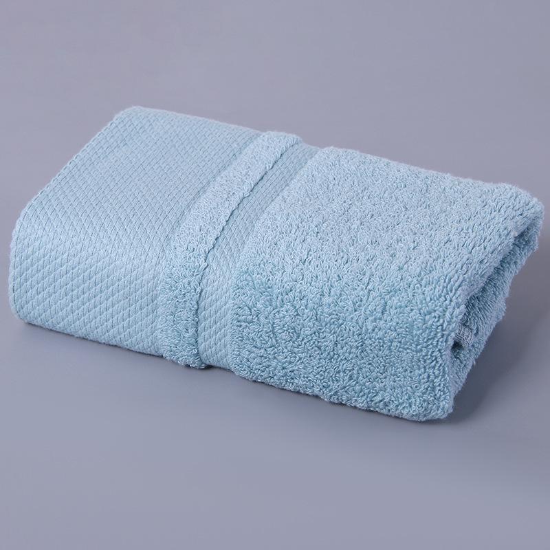 100% A-Grade Antibacterial Cotton Bath Towel - Thick, Soft, Absorbent, Quick-Drying, Adult Size Washcloth