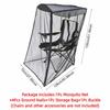Sun Protection Canopy Chair Mosquito Net Fishing Anti-mosquito Mesh Cover  Outdoor Activities
