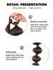 Synthetic Hair Extensions Bubble Braid Ponytail Afro Bubble Long Ponytail 30 Inch Wrap Around Lantern Pony Tail For Women Daily Used
