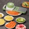 Multifunctional Vegetables Cutter Adjustable Household Grater for Potato Tomato Onion Cabbage Shredder Chip Fruit Chopper