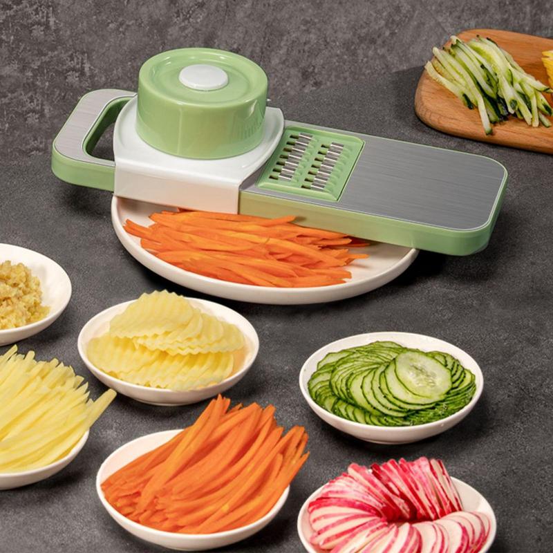 Multifunctional Vegetables Cutter Adjustable Household Grater for Potato Tomato Onion Cabbage Shredder Chip Fruit Chopper