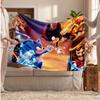 Sonic the Hedgehog Printed Flannel Blanket, Skin Friendly Warm Throw for Indoor Couch Bed Daily Use