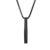 Gold Plated Men's Long Chain Necklace Fashion Screw Design with Spiral Pendant Hip Hop Party Anniversary Jewelry Gift for Men