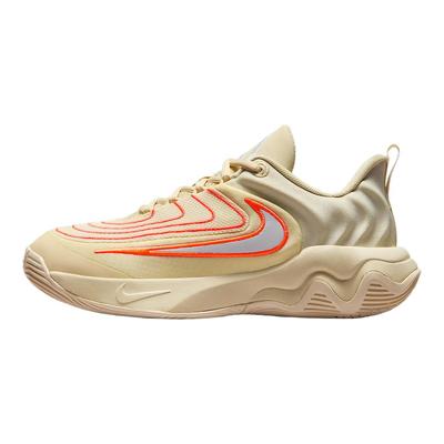 Giannis Immortality 4 GS Light Khaki Kids Sneakers Cream Alabaster Total-Orange FZ6734-200