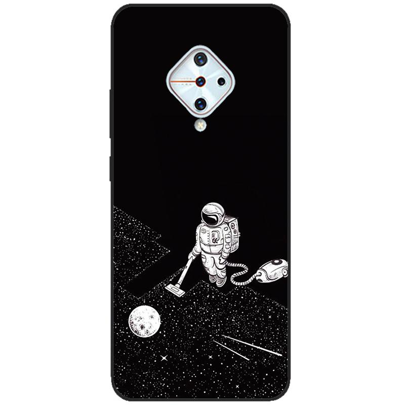 For vivo V17 Case Soft Silicone TPU Phone Cover For Vivo 1920 Case Coque For Vivo v17 Russia Vivo S1 Pro Funda V1945A Case