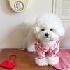 Fashion Pet Strawberry Base Shirt Soft Dog Vest Comfortable Pet Clothes  Spring