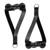 1 Pair Fitness Machine Handle, Ergonomic Grip For Effective Arm and Core Workouts Exercise Handle for Cable Machine