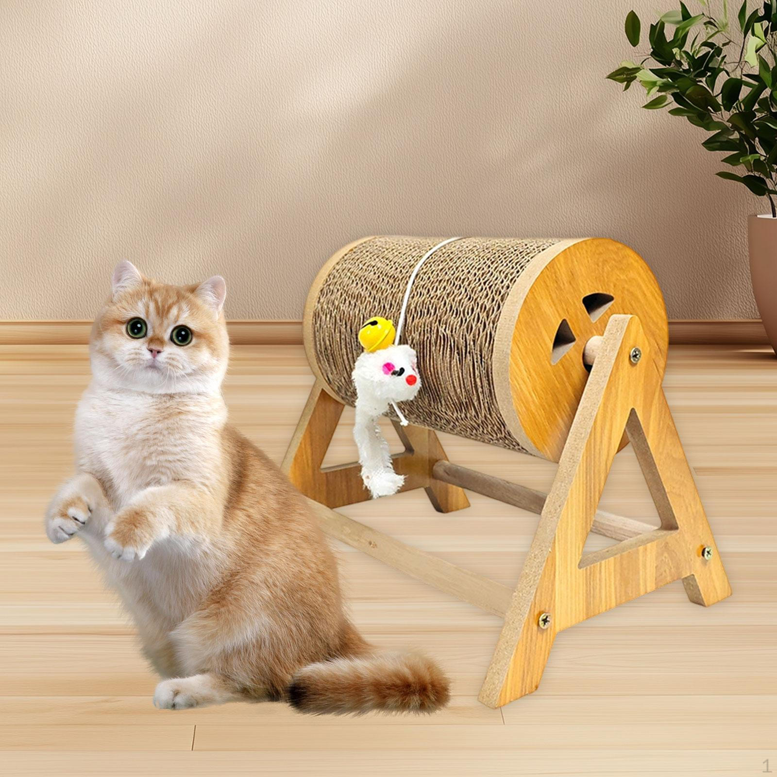 

Когтеточка для кошек, Защищает мебель, Интерактивная игрушка.