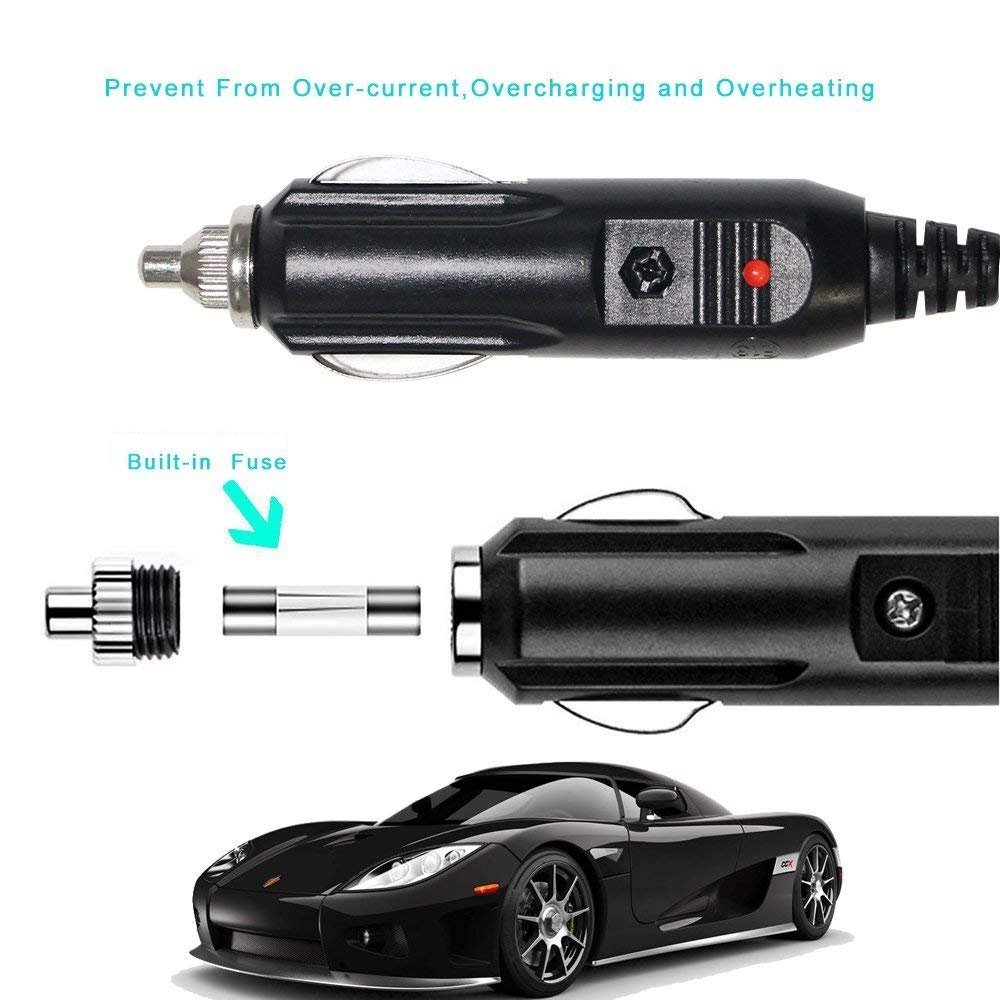 GTIWUNG Car Cigarette Lighter, For /24V Cars, Cigarette Lighter Extension Cable, Cigarette Lighter Extension