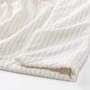 MUJI Cool Cotton Thin Quilt / Single 140 x 190cm - Ivory Stripe 76888055