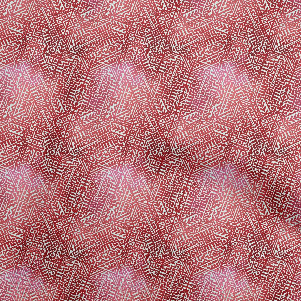 oneOone Cotton Flex Dusty Teal Green Stoff, abstrakter Nähstoff, Meterware, bedruckt, DIY-Kleidung, Nähzubehör, 40 Zoll